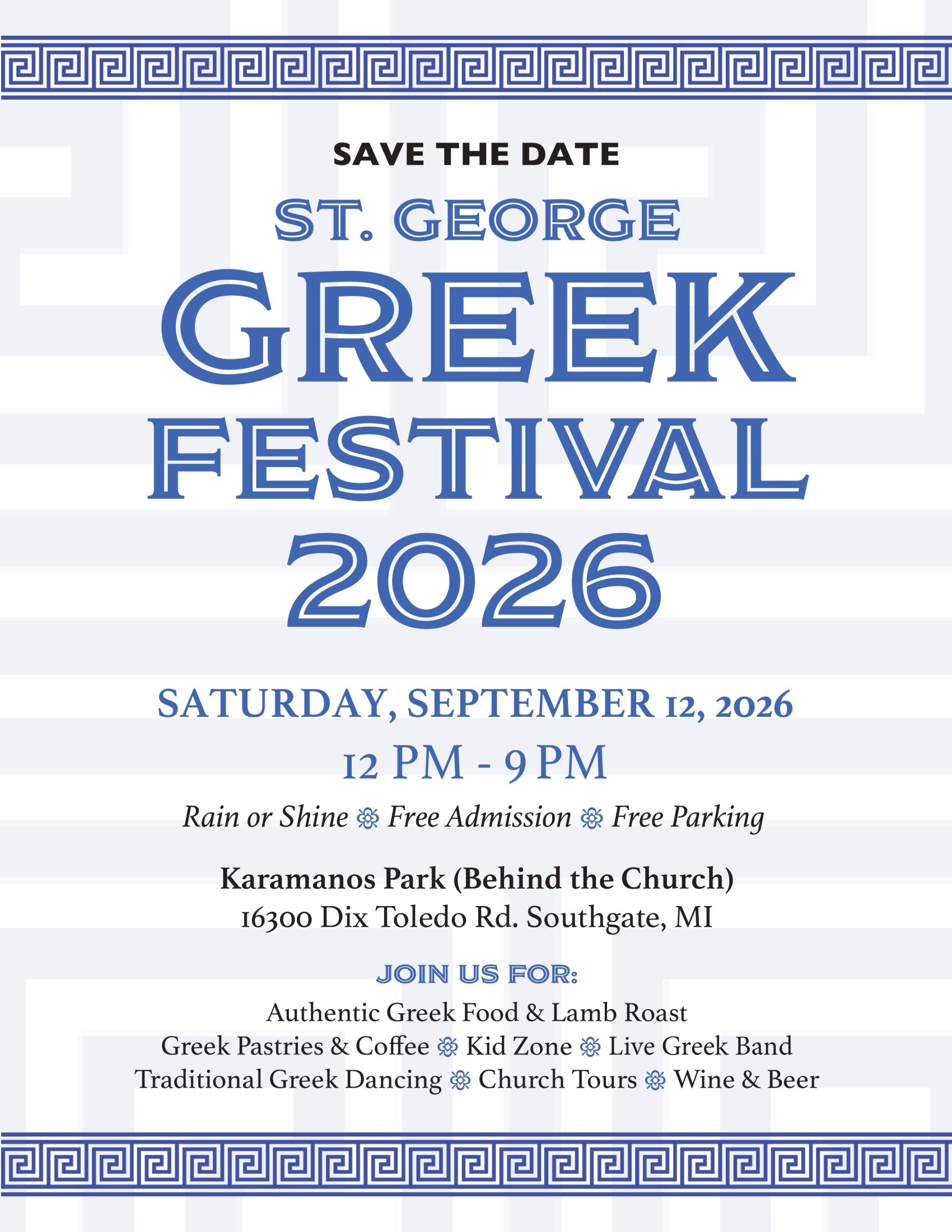 2026 Greek Festival